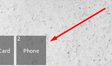 The Phone button in DriveMY