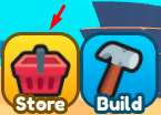 The Store button in Luxury Submarine Tycoon