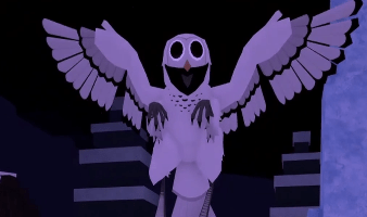 The Owl in 99 Nights in the Forest