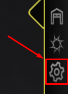 Swerve settings button