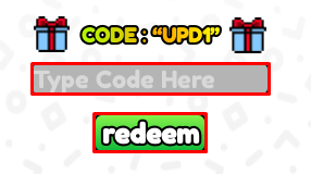 Surf Racing enter codes box and redeem button