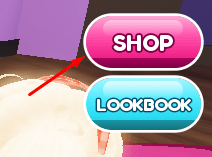 SHOP button in Facecard: Makeup Showdown