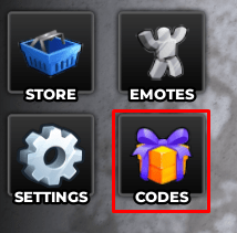 Crashouts codes button