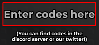 Build A Gun enter codes box