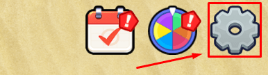 Swim to Save Princess settings icon