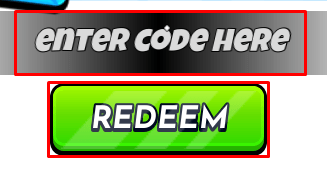 Dropper enter codes box and redeem button