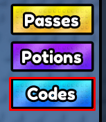 Grow A Fire codes button