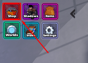 Anime Shadow 2 shop button