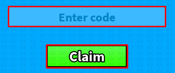 Unbox Your Tank enter codes box and claim button