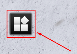 Crashouts four squares icon