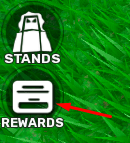 Rewards button in Super Power Training League
