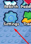 The Settings button in Ping Pong Training