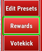 Rewards button in Train Crash Simulator