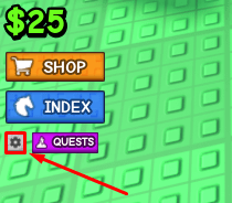 Horse RNG settings icon