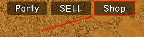 Gone Hunting shop button
