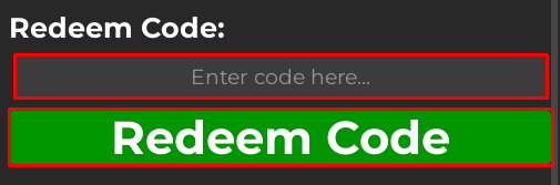 Catchy Pets enter codes box and redeem code button