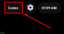 Superforest codes button