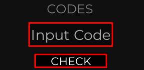 Alien: Prototype enter codes box and check button