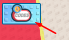 CODES icon in Beat the Anime Boss!
