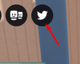 Bird icon that reveals the code redemption interface