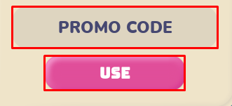 Crocs Quest enter codes box and use button