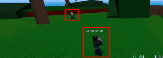 Blox Fruits Gorilla location examples