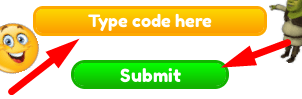 The code redeeming interface in Longest Answer Wins