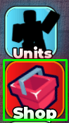 The Noob Experiment TD shop button