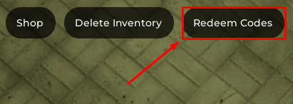 Firecracker Simulator redeem codes button