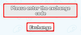 Toilet Crew Evolution enter codes box and exchange button