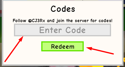 The Enter Code box and Redeem button in SPTS: Reimagined