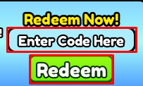 Jetpack Training enter codes box and redeem codes button