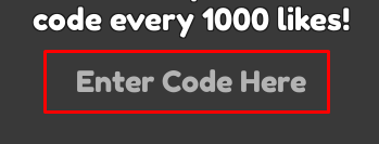 My Planet Tycoon enter codes box