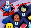 The shopping cart icon in Anime Strike Simulator
