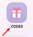 CODES icon in My Chiikawa Restaurant!