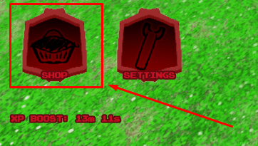 Rampage shop button