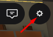 The settings button in Zombie Survival: Last Stand