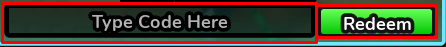Deep Fishing codes section