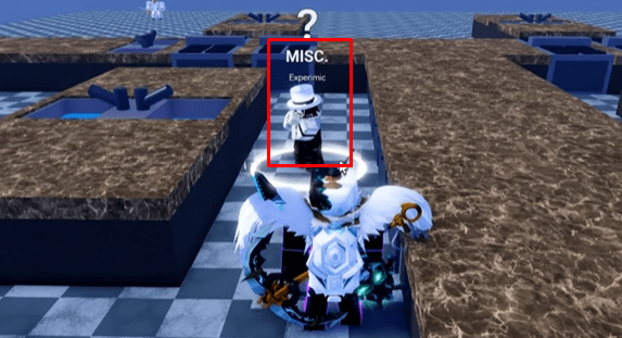 Experimic's location in Blox Fruits