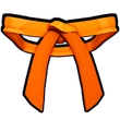 Orange Dojo Belt in Blox Fruits