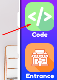 The Code app in your smartphone in Makeup Store Together
