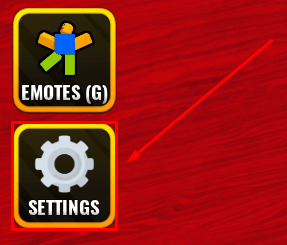 Dodgeball Legends settings button