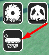 The Code button in Ultra Utmm Game