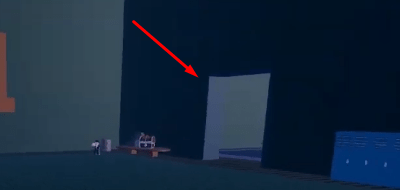 Blox Fruits Cursed Ship door next to chest