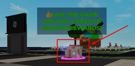 Cozy Town RP pink glowing gift