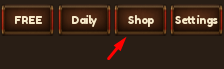 The Shop button in BitShippuden