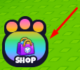 SHOP icon in Pet Dice