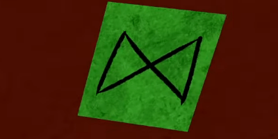 Blox Fruits Colosseum green inscription example