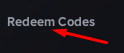 Redeem Codes button in Birmingham Vehicle Simulator