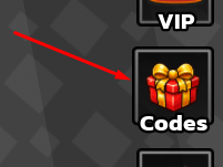 The Codes button in Roxball